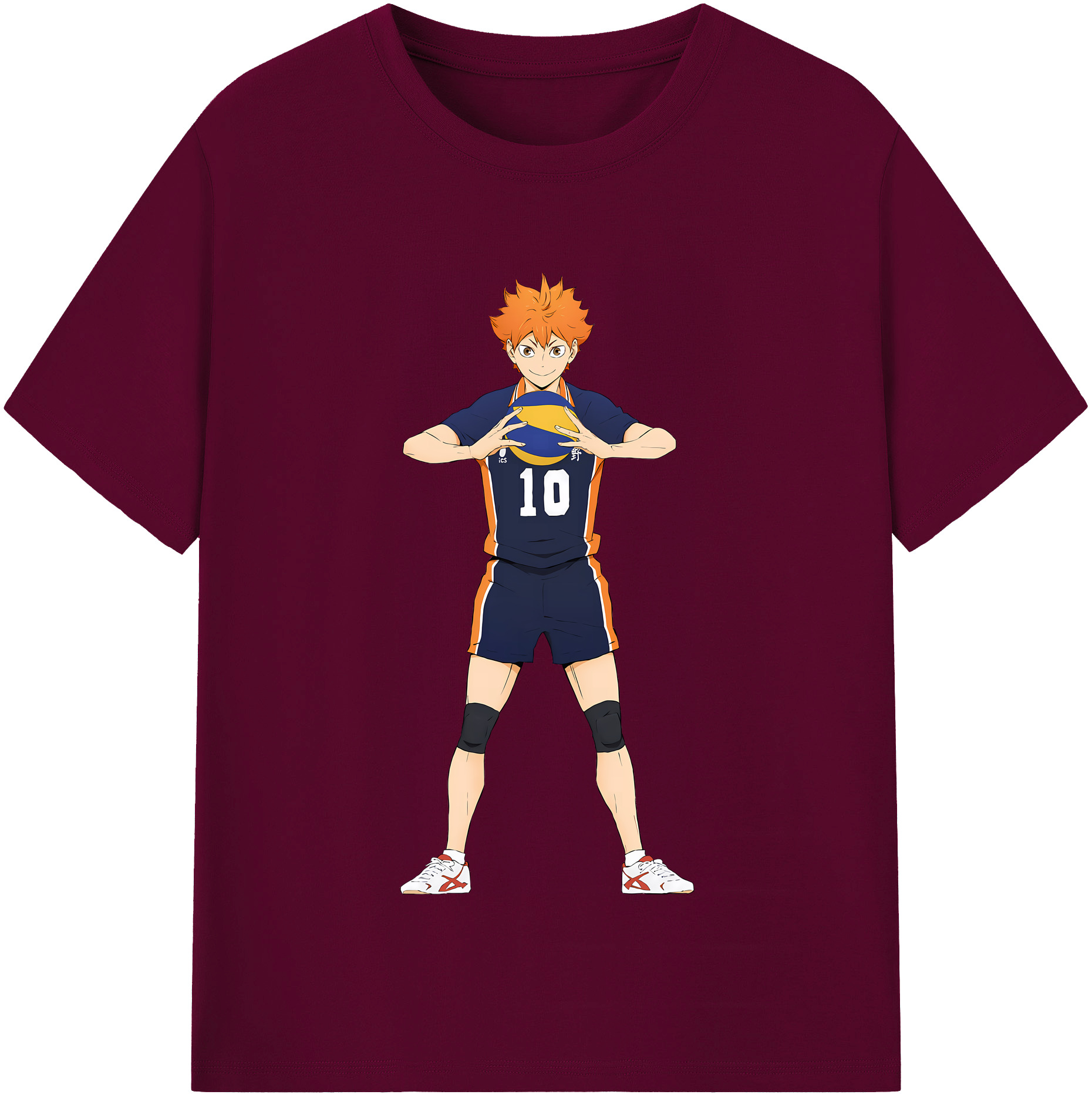 （画像用） ハイキュー!! Haikyu!! レディースカジュアルプリントTシャツ（綿100％）